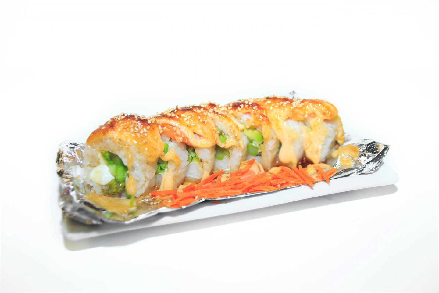 Crazy Philly Sushi Roll at Yoshino