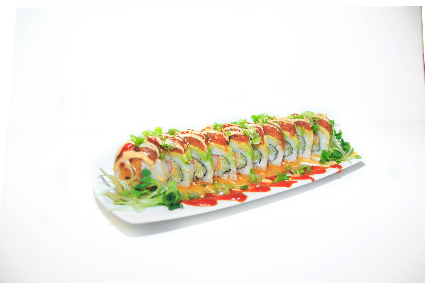 Hot Knight Sushi Roll at Yoshino