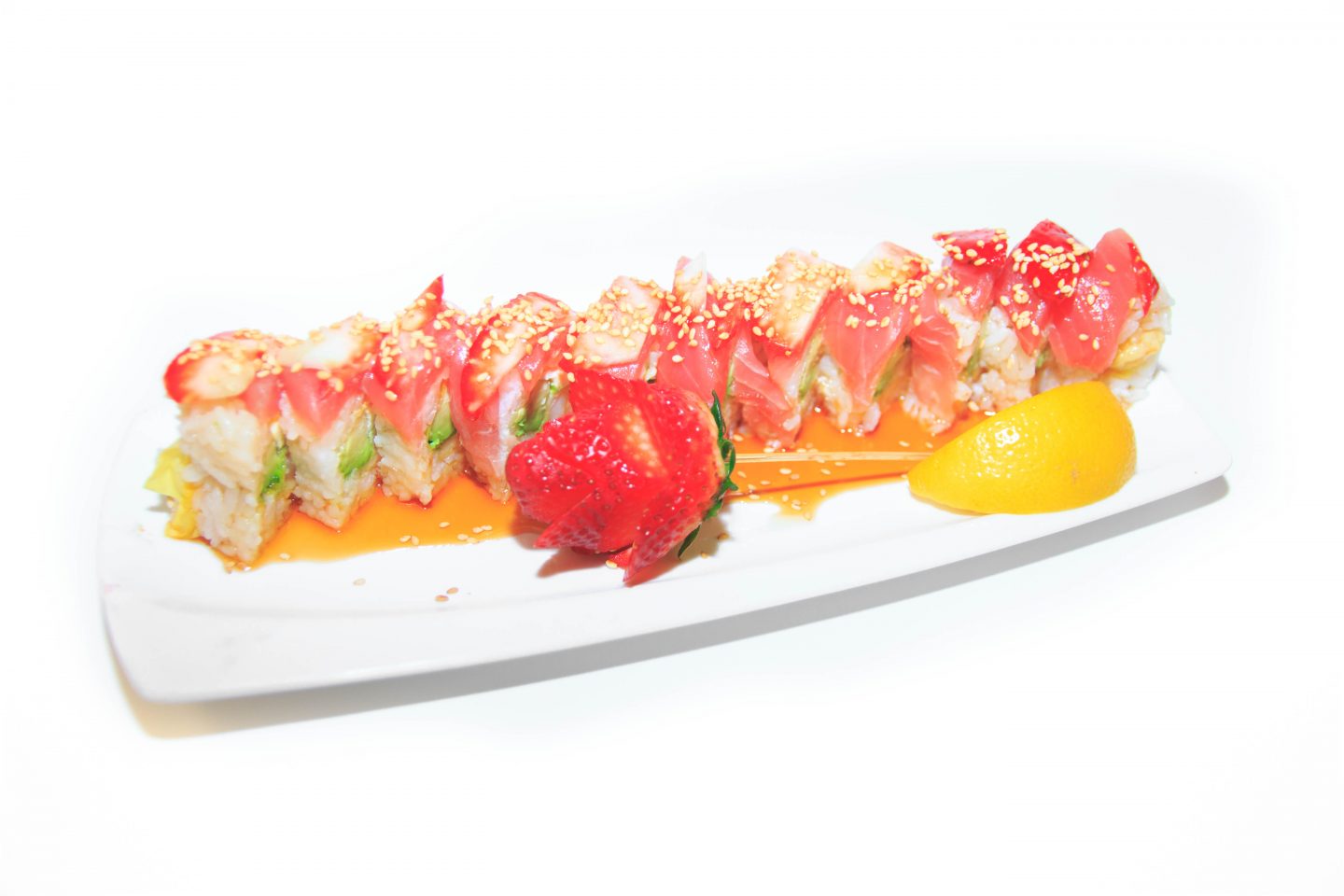Sweet Heart Sushi Roll at Yoshino